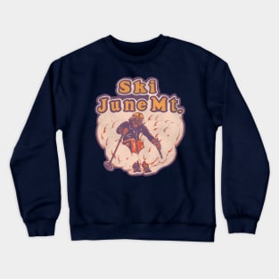 Ski June Mt / Sierra Nevada California Crewneck Sweatshirt